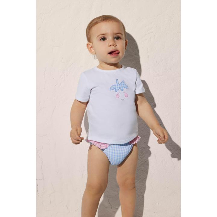 Ysabel Mora - Body Bebé Fonction Basique Usage Manches Courtes Caractéristiques Coton 100% Doux Et Respirant Série Confortable Avec Boutons-Pression