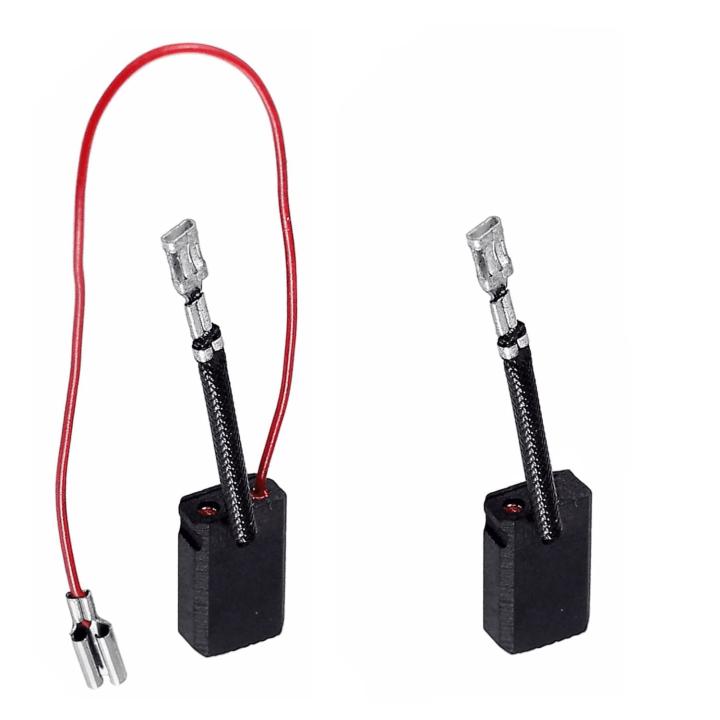 Be In Your Mind Lot de 2 brosses de charbon compatibles avec Karcher K2 66102100 K201 K205 207 Bosch 11222EVSG 1617014128 5 x 10 x 17,2 mm