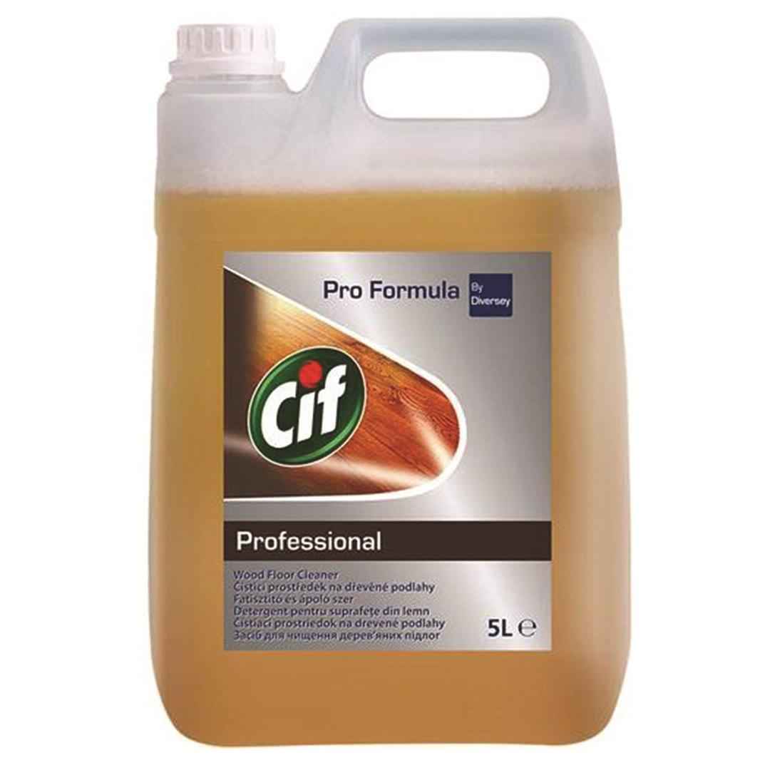 Cif professional wood floor cleaner liquid 5l | Miravia