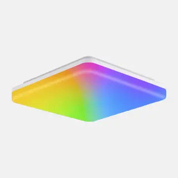 LED Lámpara de Techo Compatible con Alexa y Google Home, 24W 30cm Plafón  Techo Regulable Wifi RGB Colores, Luz Techo Inteligente para Dormitorio  Salon Cocina Baño Habitacion Infantil Juvenil (Blanco) : 