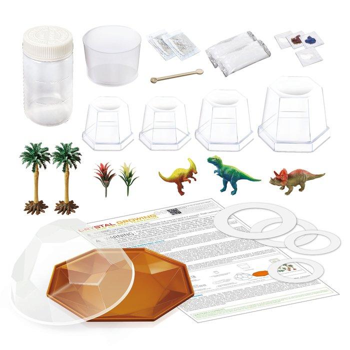 JOPSHEEN Kit De Cultivo De Cristales – 5 Experimentos Para Niños: Piedras, árbol De Navidad, Pavo Real Y Planta De Cristal, Ciencia Divertida Y Segura