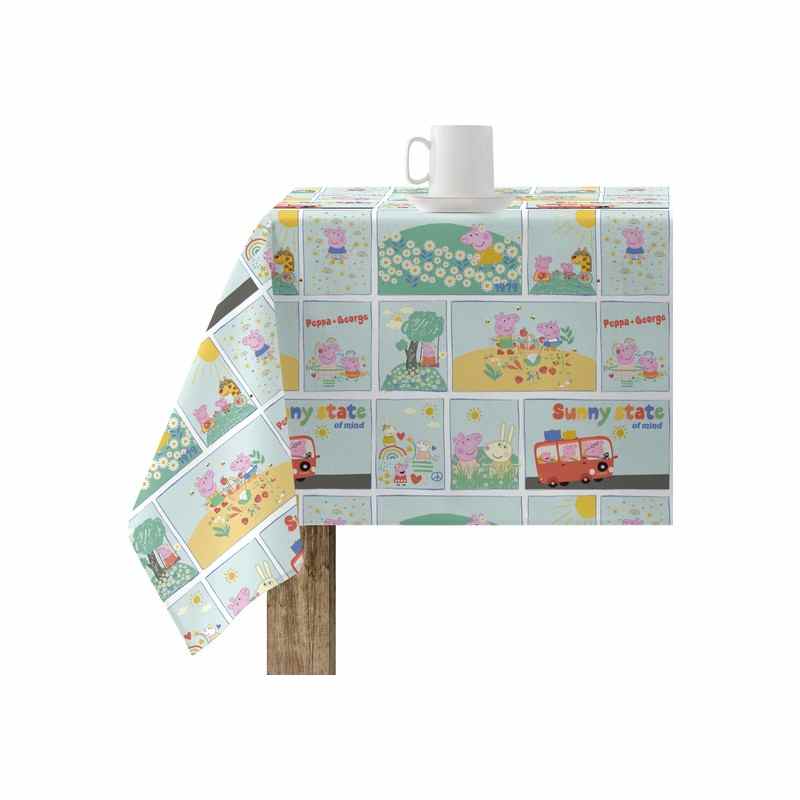 Mantello Tovaglia Harry Potter Basic 5 Red - Telo Resinato Antimacchia, Plastificato, Design Tema Hogwarts