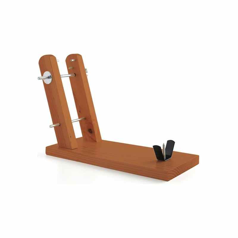 Support à Jambon En Bois Ebano QUID - 46x18x25 Cm - Design Unique Et élégant