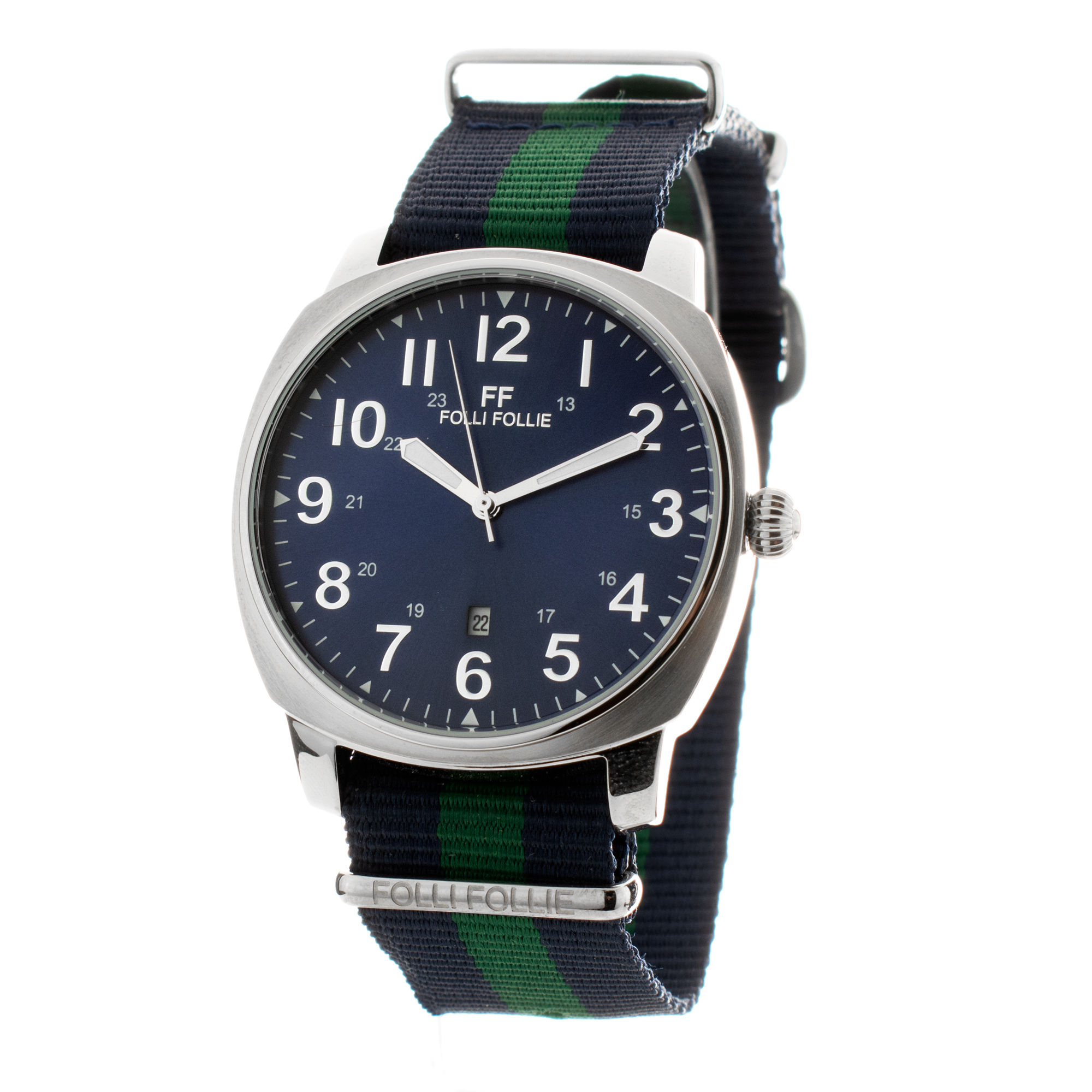 Folli Follie Reloj Unisex Analogico Cuarzo Con Correa De Nylon Wt Sdfdf Miravia