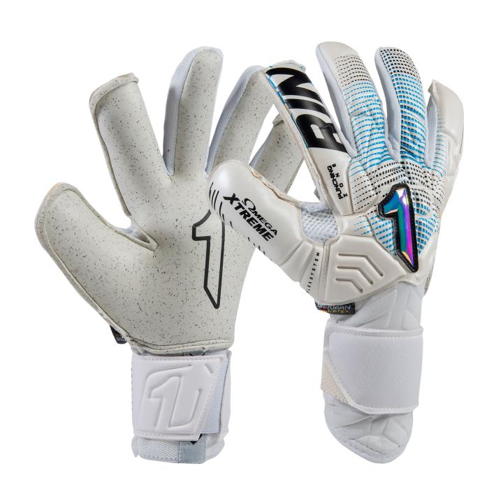 Rinat Guanti Da Portiere Egotiko Stellar Alpha - Lattice Omega Xtreme - Taglia 7 Giallo - Per Prato Naturale