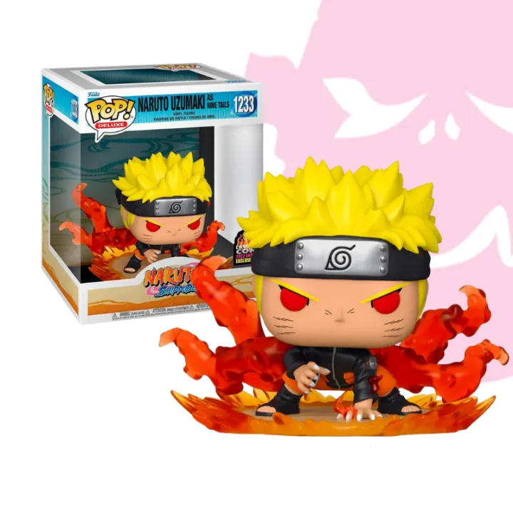 Funko Pop Desenho/Animação - Naruto Shippuden - Naruto Uzumaki as Nine  Tails 1233