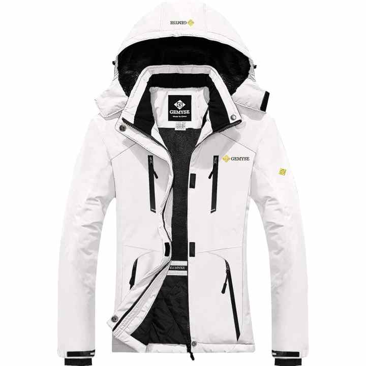 ⛷️ Chaqueta De Esquí GEMYSE: Impermeable, Cortaviento Y Súper Cálida Para Mujer (Ideal Para Montaña E Invierno)