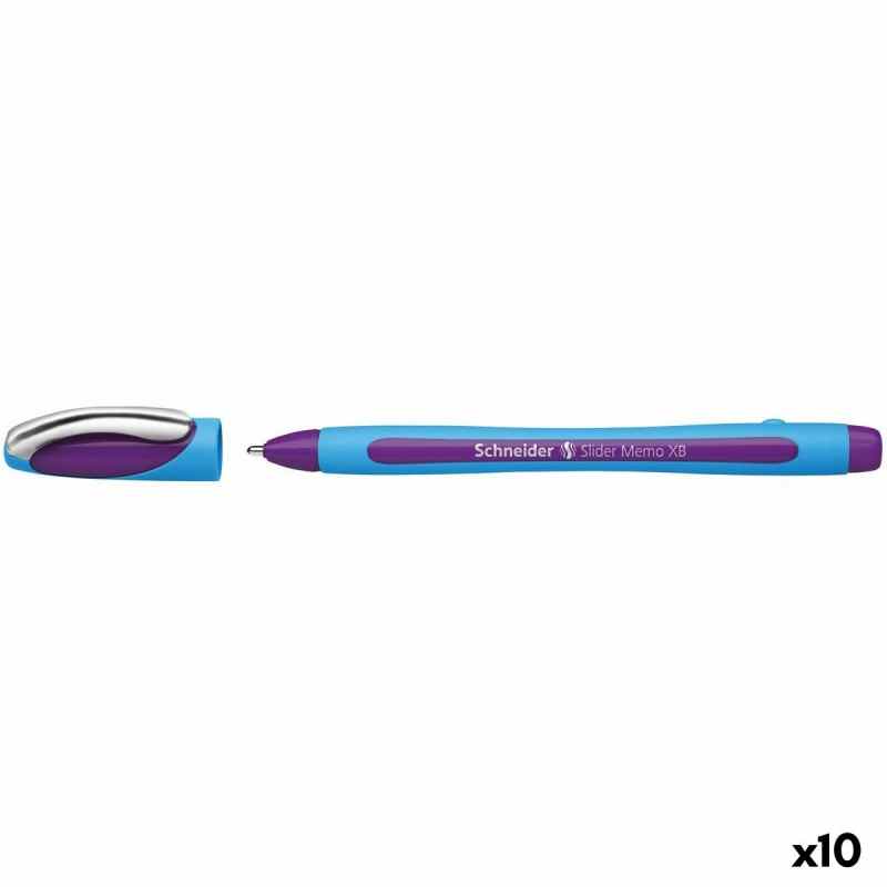 Penna a Sfera Schneider Slider Memo Blu con Tratto XB