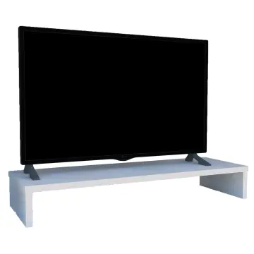 Soporte de madera para TV LED LCD, elevador de Monitor de