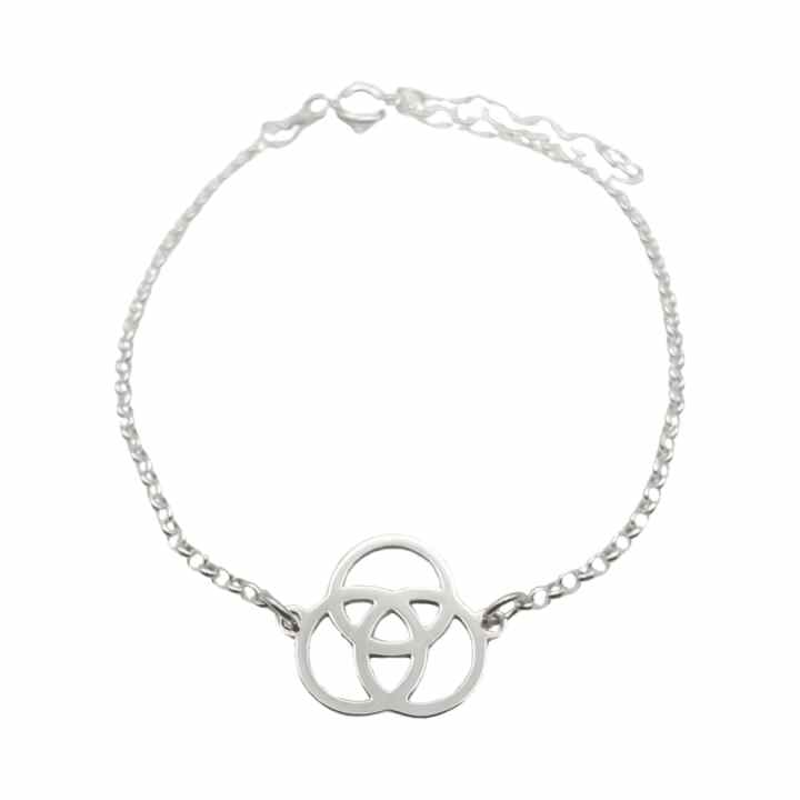 Pulsera De Plata De Ley 925 Unisex - Ajustable, Hecha A Mano, Ideal Como Regalo Para Él O Ella
