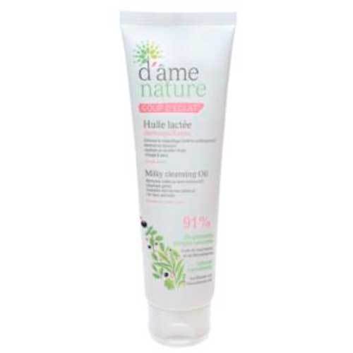 D'Ame Nature Lacteo Abschminköl 150 Ml – Sanfte Reinigung Für Gesicht & Augen | Pflegendes Gesichtsöl