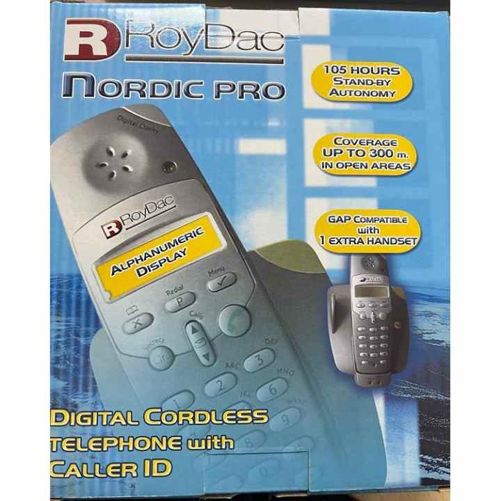 Nordic BLUE 37 TRIO – Telefono Cordless Con Vivavoce - 2
