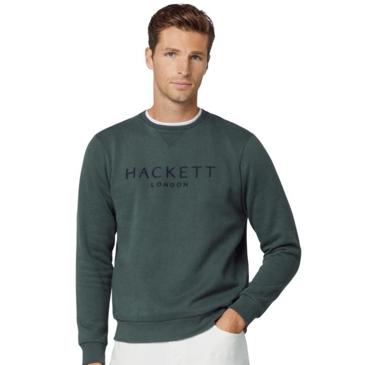 Sudadera Hackett London Heritage Para Hombre - Cuello Redondo, Tejido Suave De Mezcla
