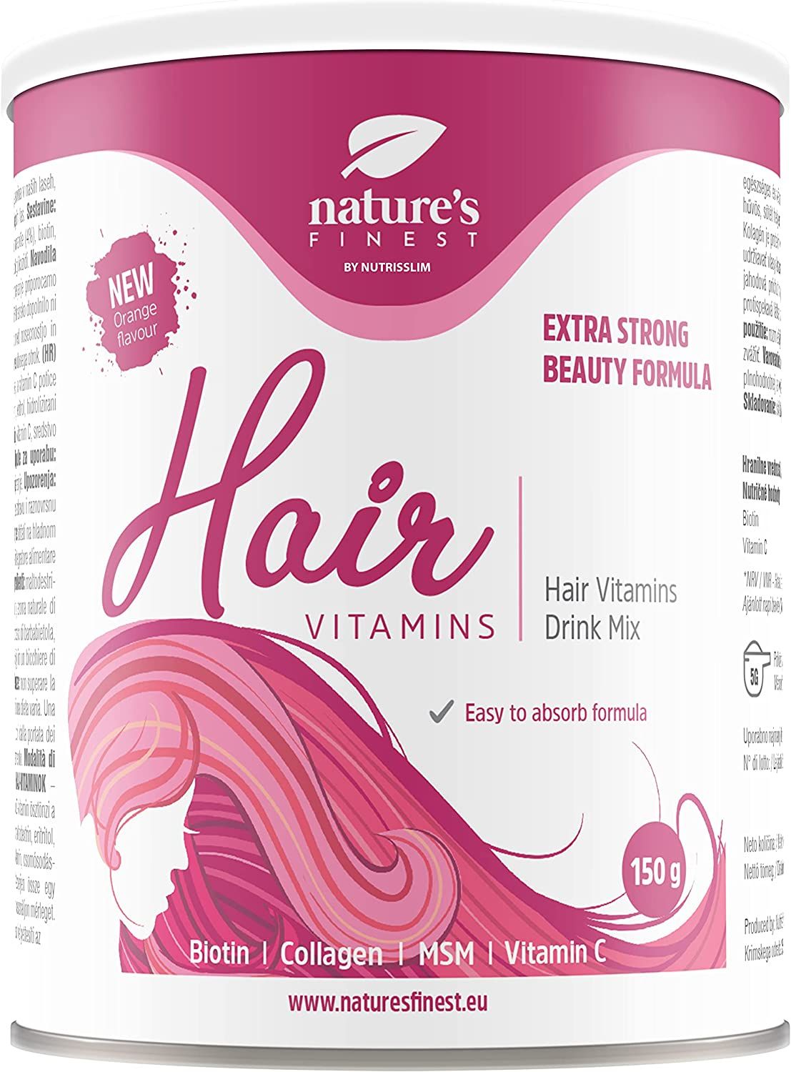 Hair Vitamins bebida vitaminica para el cabello Nature's Finest Miravia