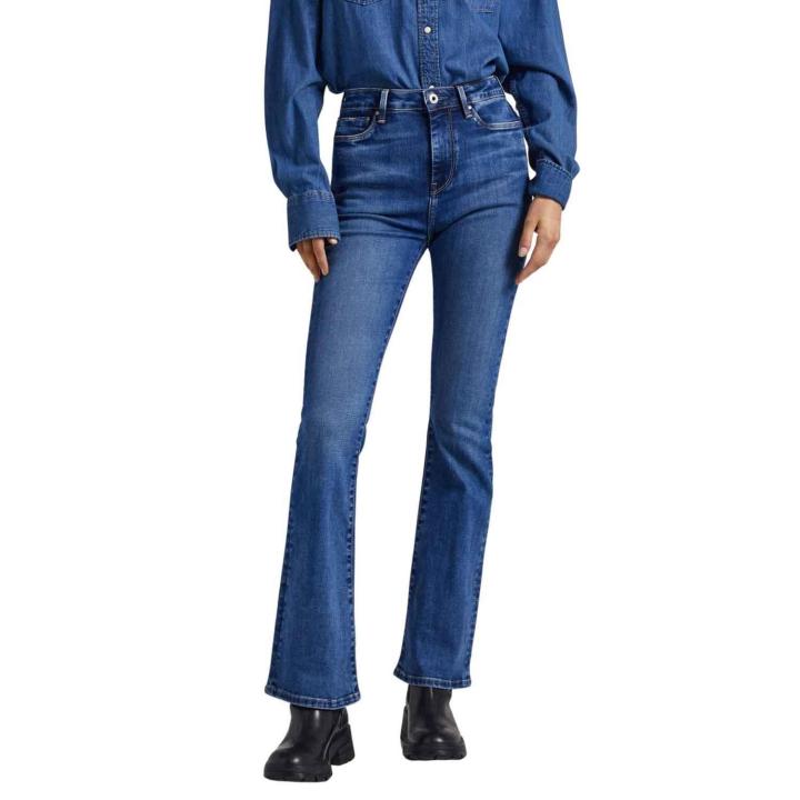 Pepe Jeans Dion Flare, Jeans Donna, Nero (Denim-xg1),28W / 32L