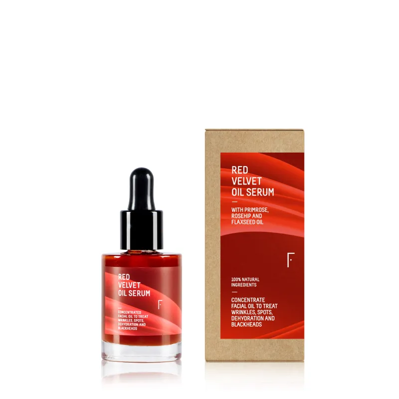 Freshly Cosmetics - Sérum hidratante facial, 100% natural Red Velvet Oil Serum 30ml - 1