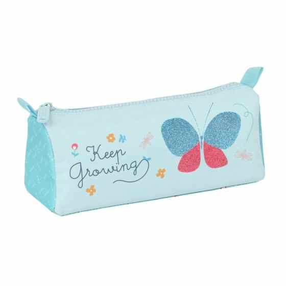 Safta Blackfit8 Urban Doppelmäppchen Recycelt – 21 X 8 X 6 Cm, Farbenfrohes Schulsachen-Design, Für Stifte & Accessoires