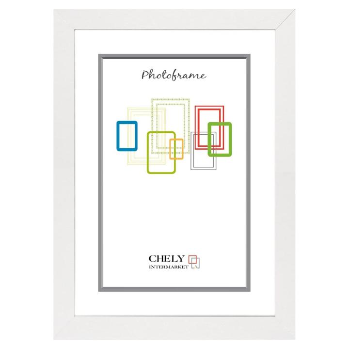 Chely Intermarket Cadres Diplôme Muraux 30x40cm Noir - Pack 4 Cadres Bois Élégants Pour Diplômes Universitaires