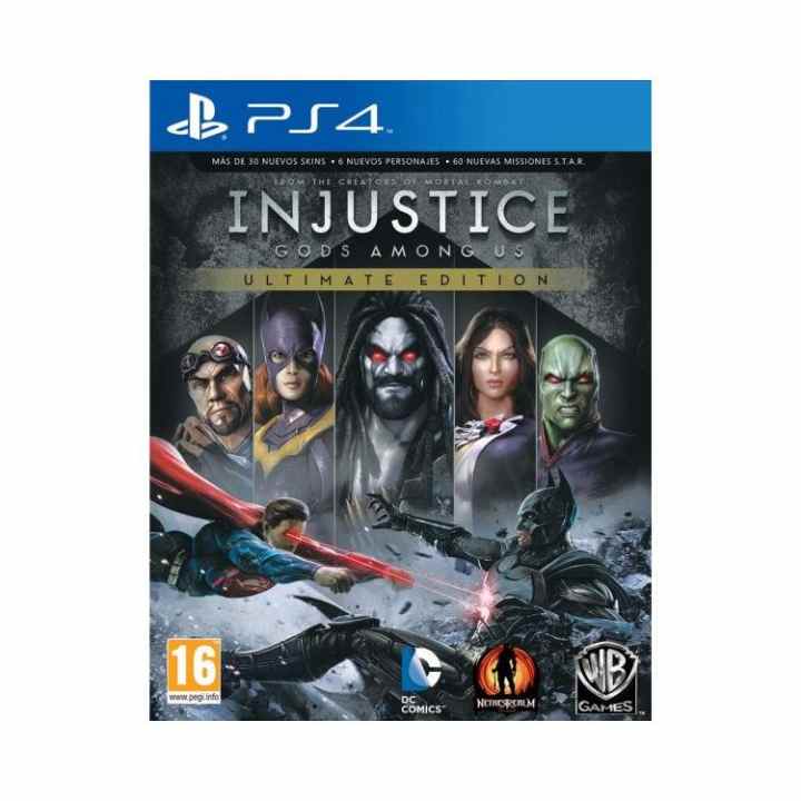 Alerta de jogo grátis: Injustice: God Among Us na PSN