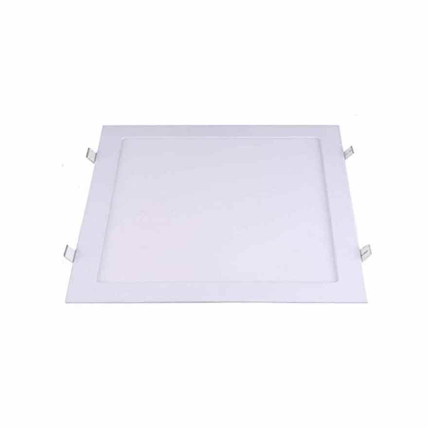 Ultraflaches LED Einbaupanel 30x30 Cm – Warmweiß, Inkl. Trafo & Montageklemmen