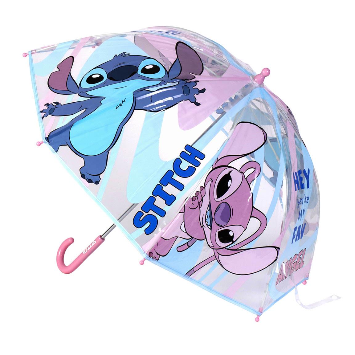 Disney Paraguas Plegable Stitch Paraguas de Bolsillo Automático Ligero  Mujer Chica Adolescente Niñas Lilo y Stitch : : Moda
