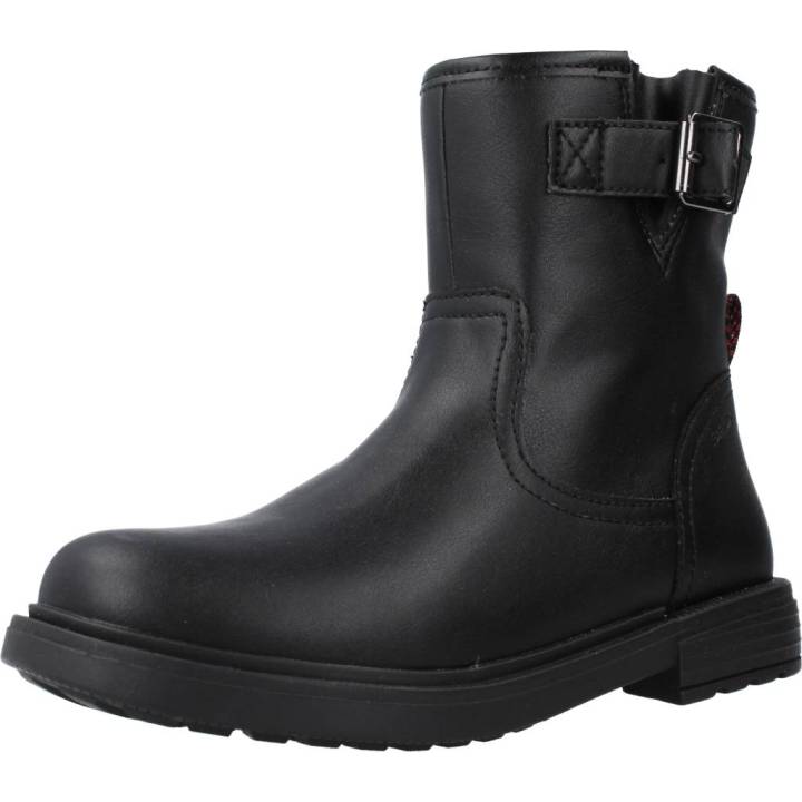 Geox J Eclair Girl enkellaars voor meisjes, zwart, 31 EU