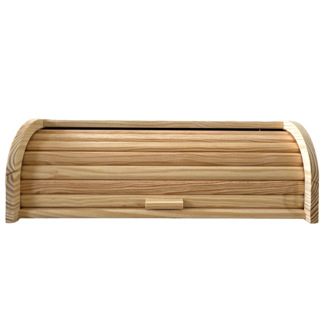 Caja panera con tapa-tabla de bambú para cortar Baguette de Ibili