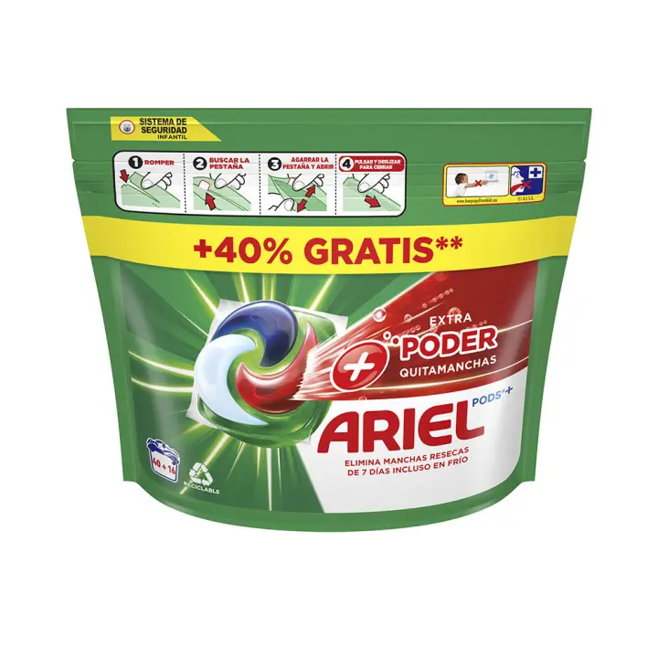 Ariel Professional® - Allin1 Pods Cápsulas De Detergente Líquido