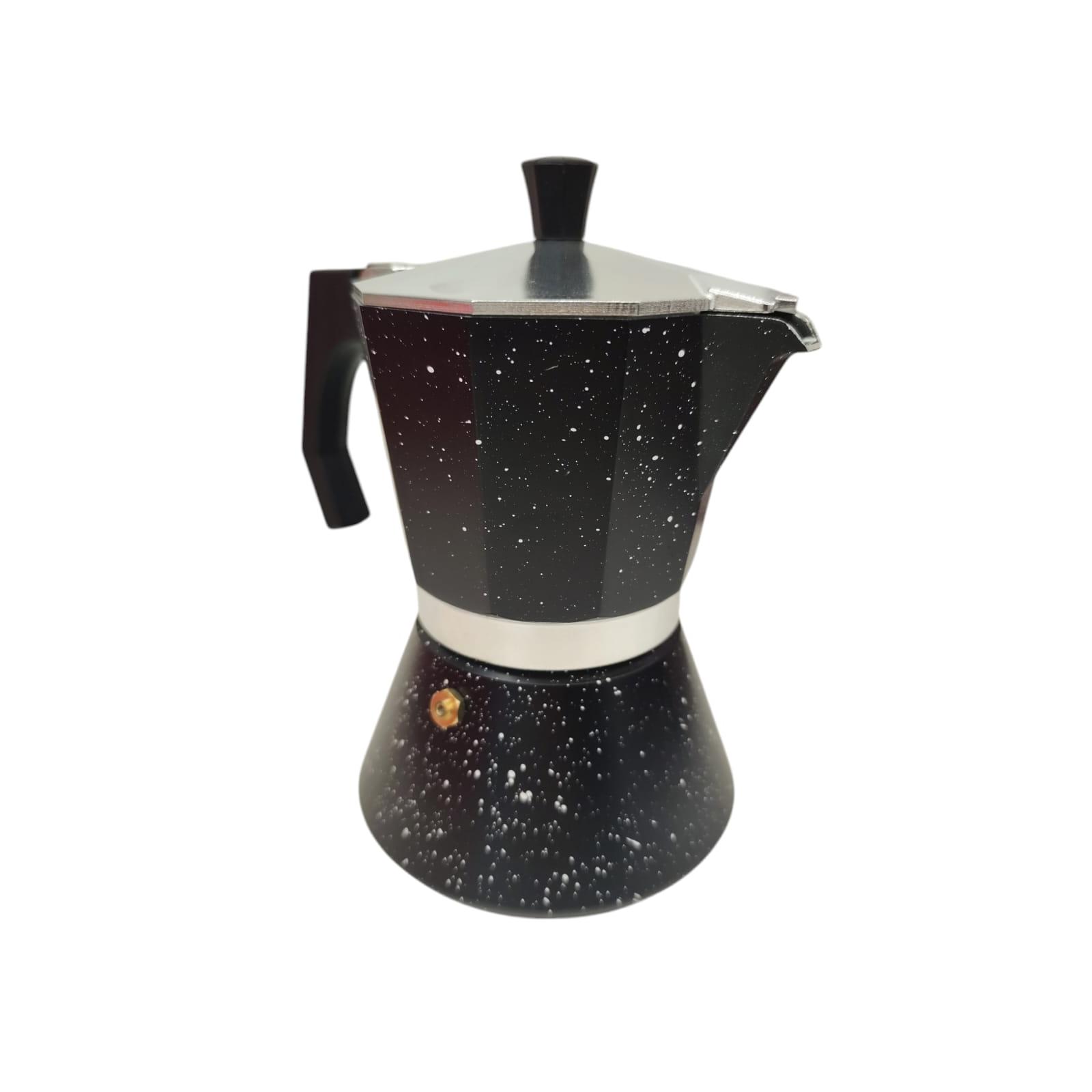 CAFETERA DE ALUMINIO  - CAFETERA ESTILO ITALIANA - 6 TAZAS - CAFETERA EXPRESS