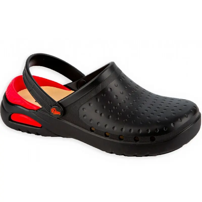 Dian Zapatos Zuecos DIAN EVA-Plus Negro Talla 38 ANTIBACTERIANOS