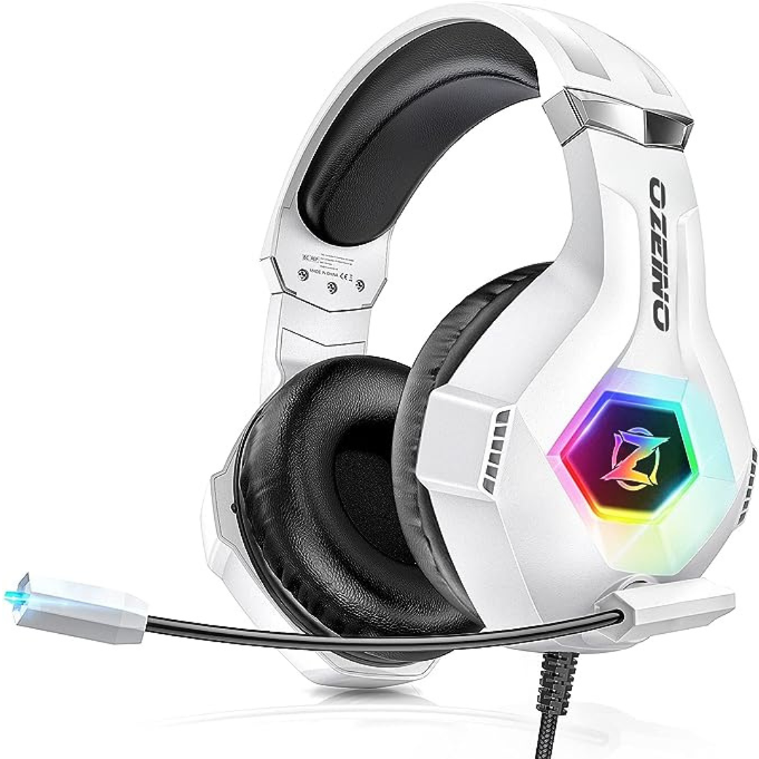 Auriculares PDP LVL40 Blancos PS5-PS4 -Licencia oficial