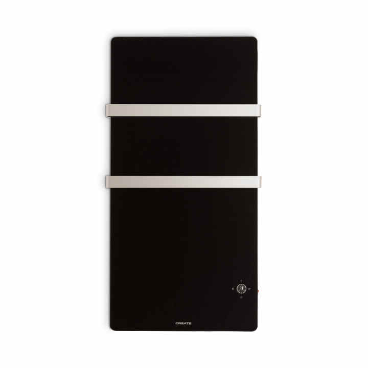 CREATE - WARM TOWEL CRYSTAL 600W - Toallero eléctrico de cristal con wifi,  pantalla LED, 40°C | Miravia