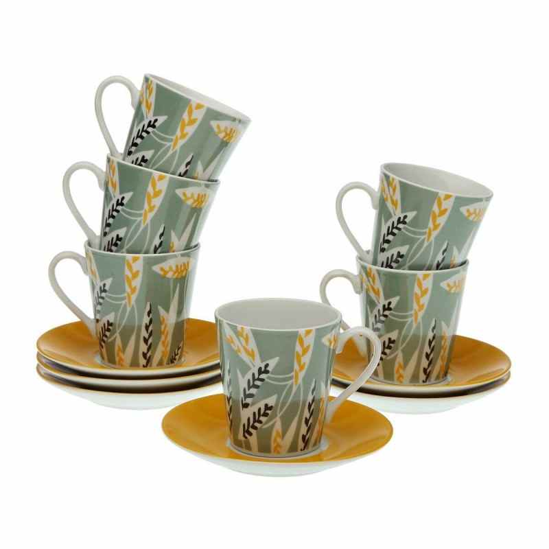 Set 6 Tazas 245ml Para Café Capuchino Latte | Cuotas Sin Interés