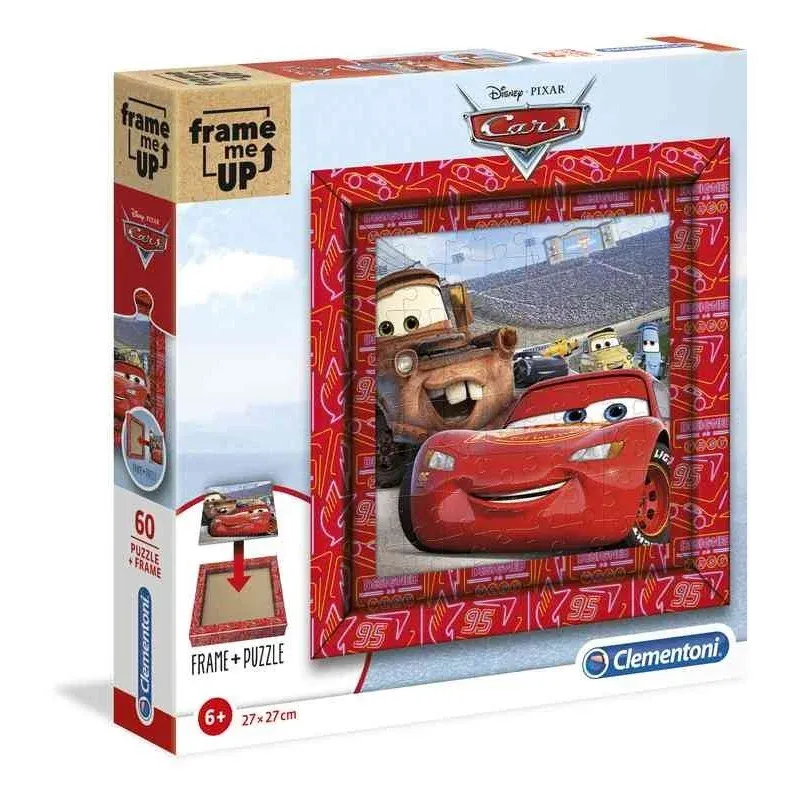 Clementoni Cars App Puzzle (60-Piece, Multi-Colour