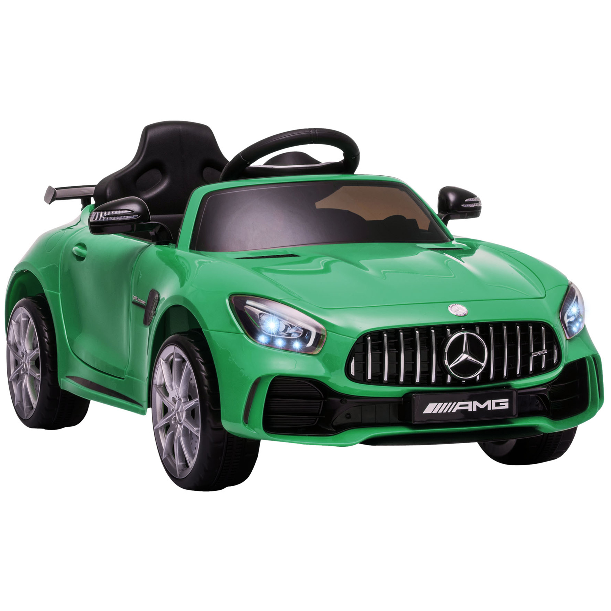 Coche Eléctrico para Niño 3-8 Años Automóviles Infantiles Mercedes Benz GLA  con Mando a Distancia MP3 USB Carga 30kg 100x58x46cm Rojo