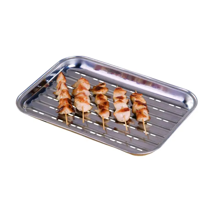 Bandeja Para Horno Antiadherente Quid Sweet Grey Acero Galvanizado