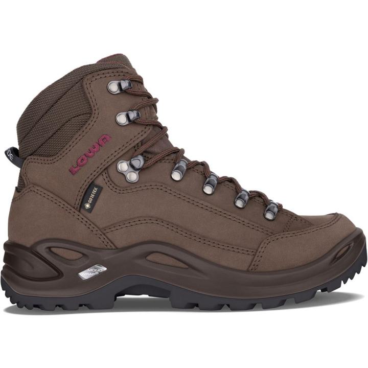 Botas Trekking Hombre Lowa Renegade Evo Gore-Tex Mid Wide Marrón