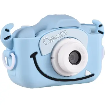 Cámara infantil para niñas de 3 a 9 años, cámaras con juguete flash,  regalos para cumpleaños, cámara digital de video selfie con calcomanías de