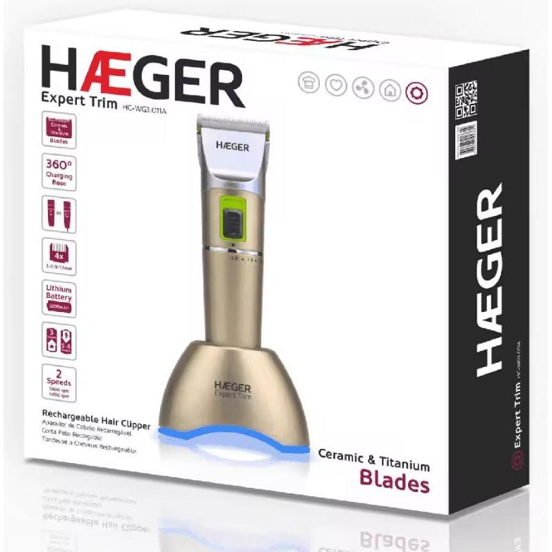 Máquina Cortapelos HAEGER EXPERT TRIM MAQUINA CORTAPELOS RECARGABLE PROFESIONAR