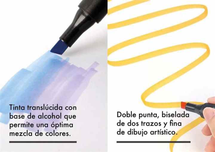 Bismark 6 Rotuladores Pastel Para Lettering - Punta 1 mm – Be To Be Menacho