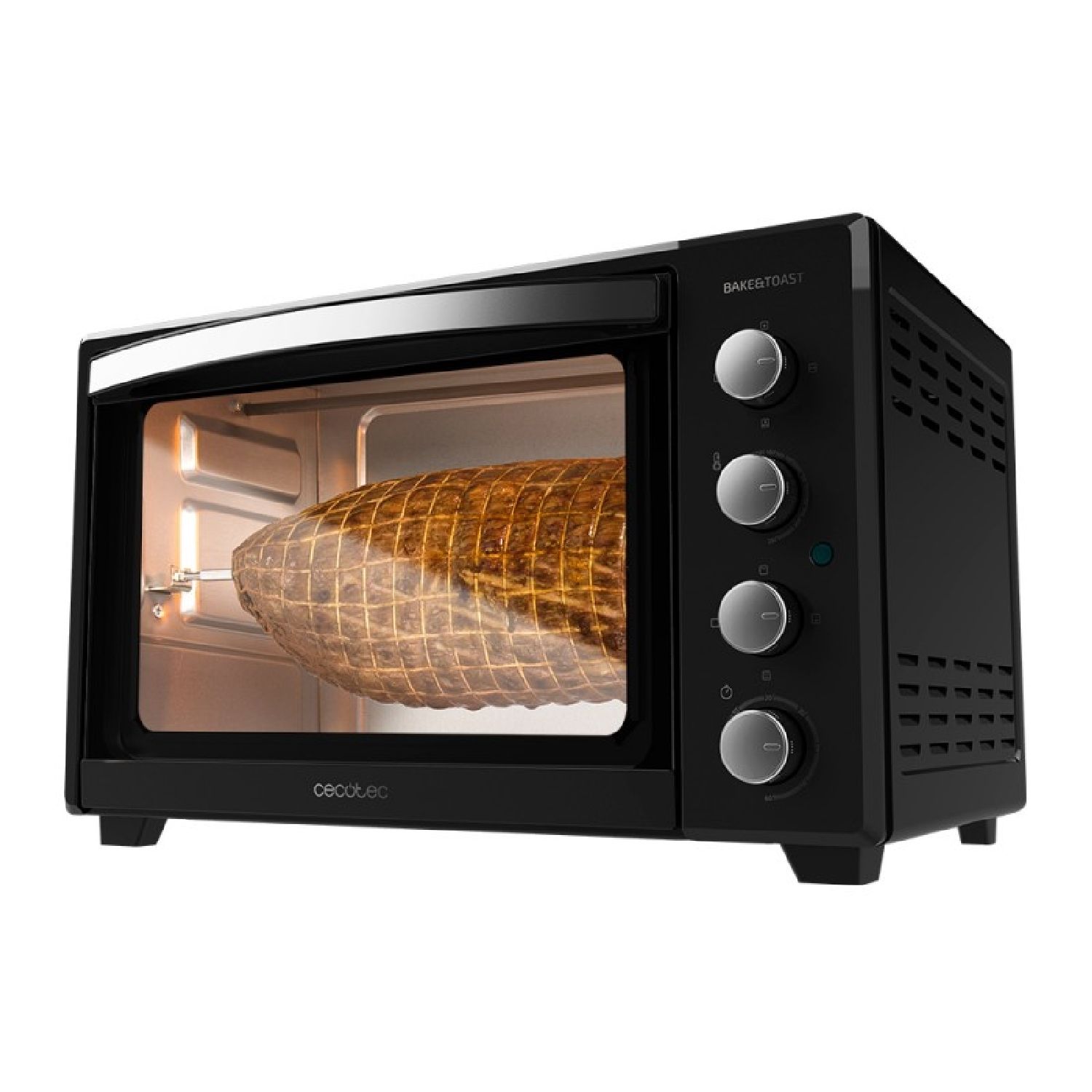 Horno de sobremesa de convección Bake Toast 4500 Black Gyro Cecotec