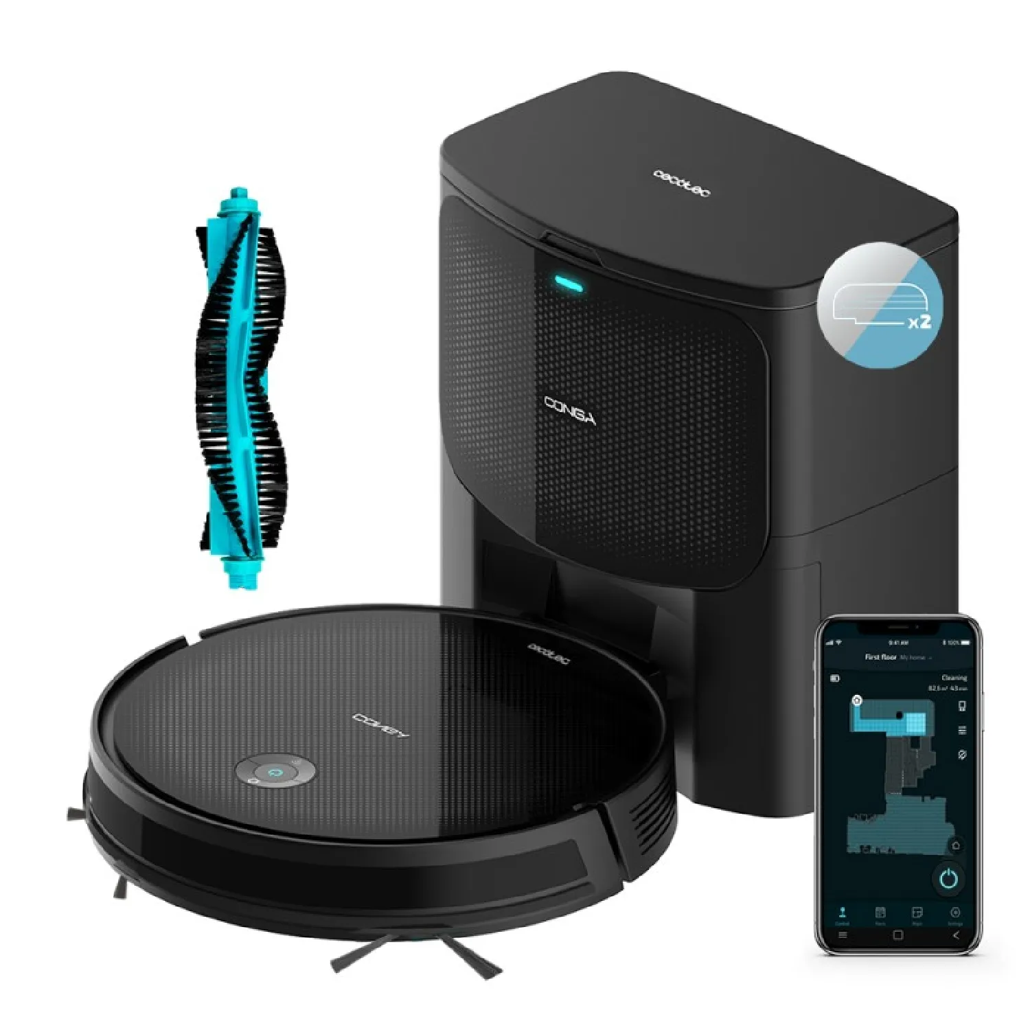 Aspiradora Robot Cecotec Conga 2299 Ultra Home X-Treme, con Base de Autovaciado | SP Digital