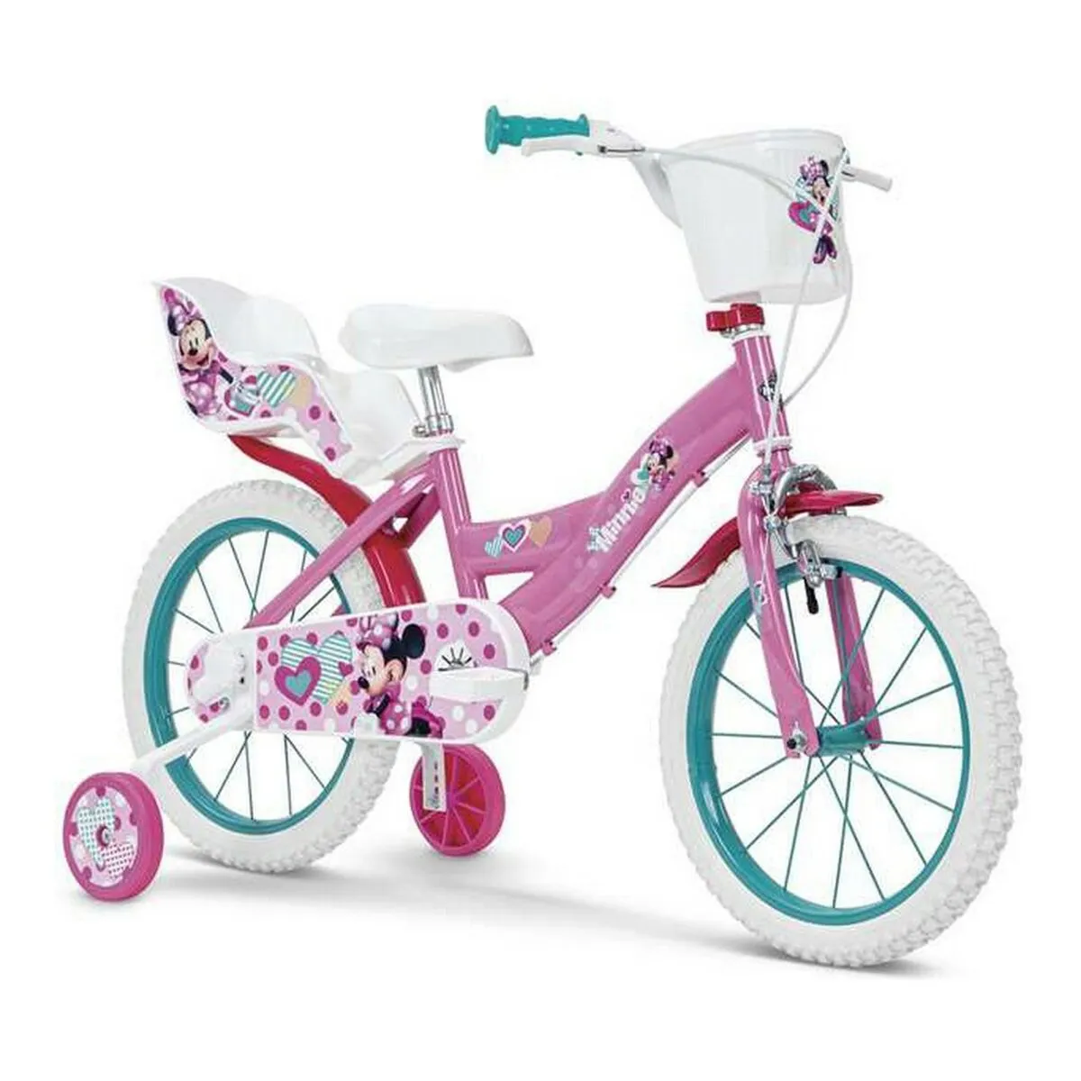 claridad sonido champán Bicicleta Infantil Toimsa Minnie Huffy 16" 5-8 Años | Miravia