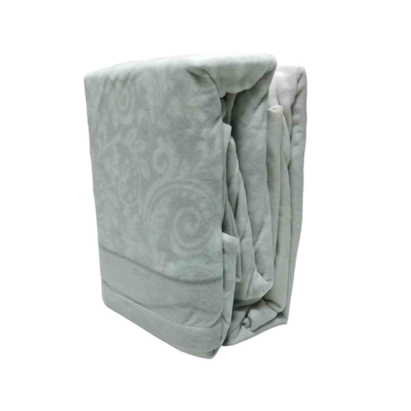 Juego Sábanas Pirineo Vega Invierno 3 Piezas Baratas Y Calentitas Color Gris Medidas Cama 90 Cm