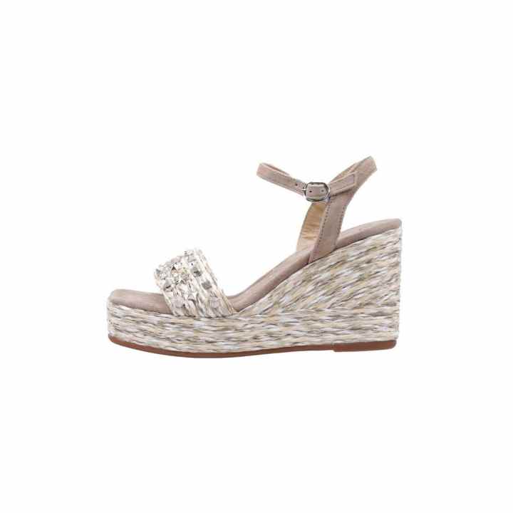 Zapatos Alma En Pena Mujer Sandalias De Tacón Alma En Pena Para Mujer - Plataforma, Punta Cuadrada, Tacón 5 Cm, Sin Cierre Sandalias Puntera Cuadrada