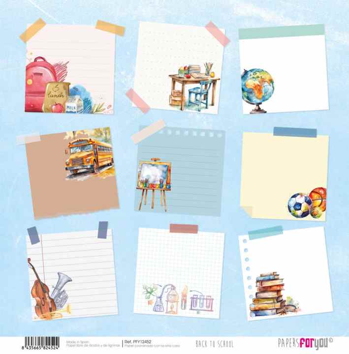 Collection de papiers scrapbooking sur le thème d'Harry Potter Wizarding adventure II de papers for you - Vos loisirs 88