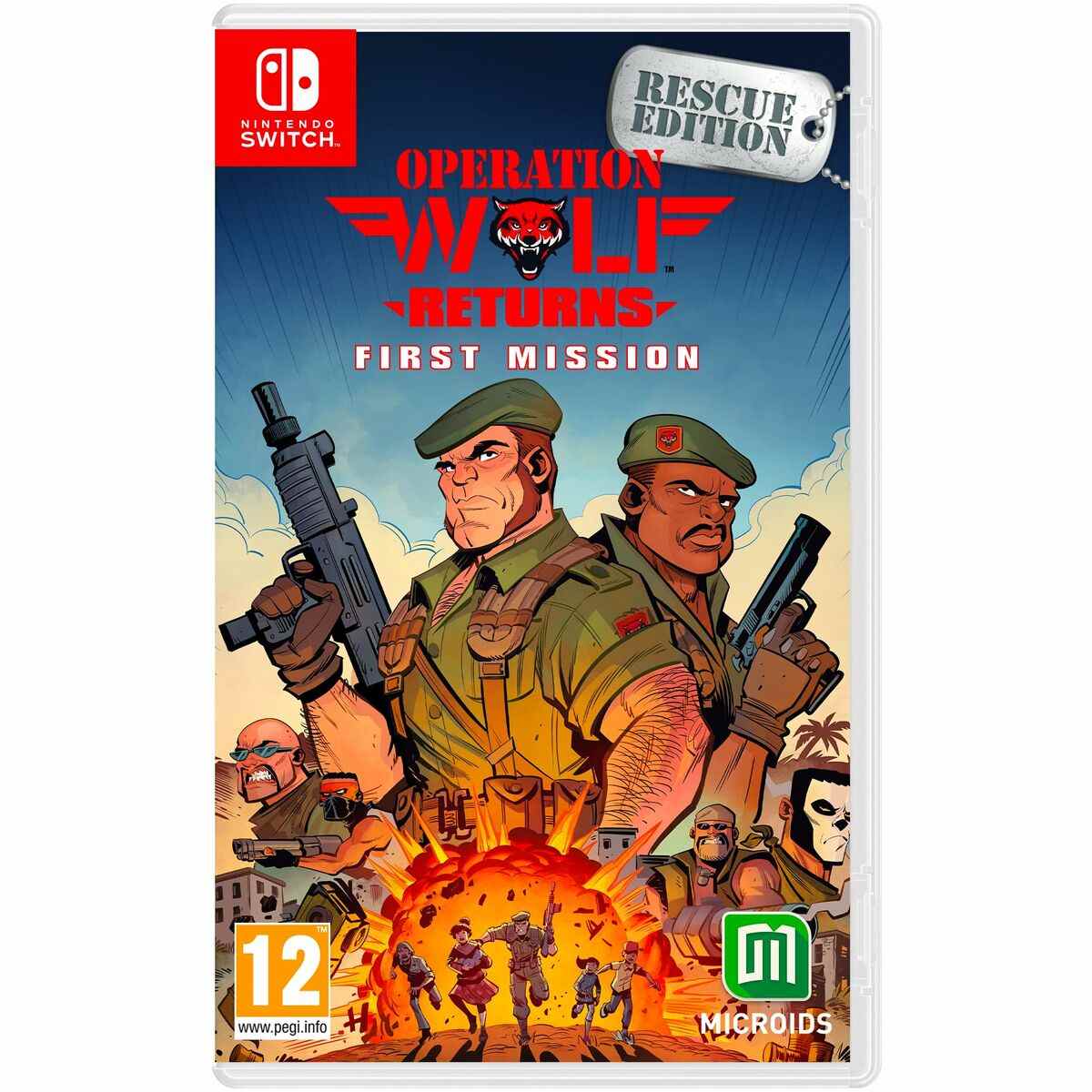 Videojuego Para Switch Microids Operation Wolf Returns First Mission Videojuego Para Switch Microids Operation Wolf Returns First Mission