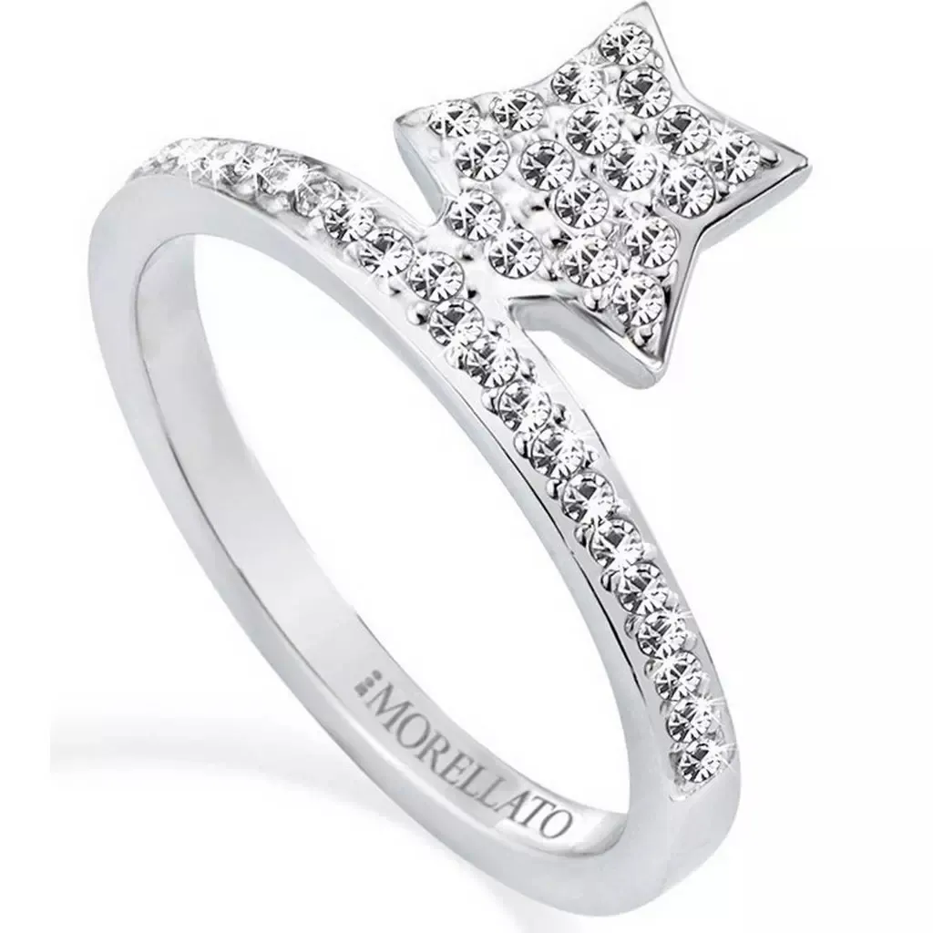 Morellato Collana Donna Bagliori - Gioiello Elegante In Acciaio O Argento, Design Moderno E Luminoso, Regalo Ideale