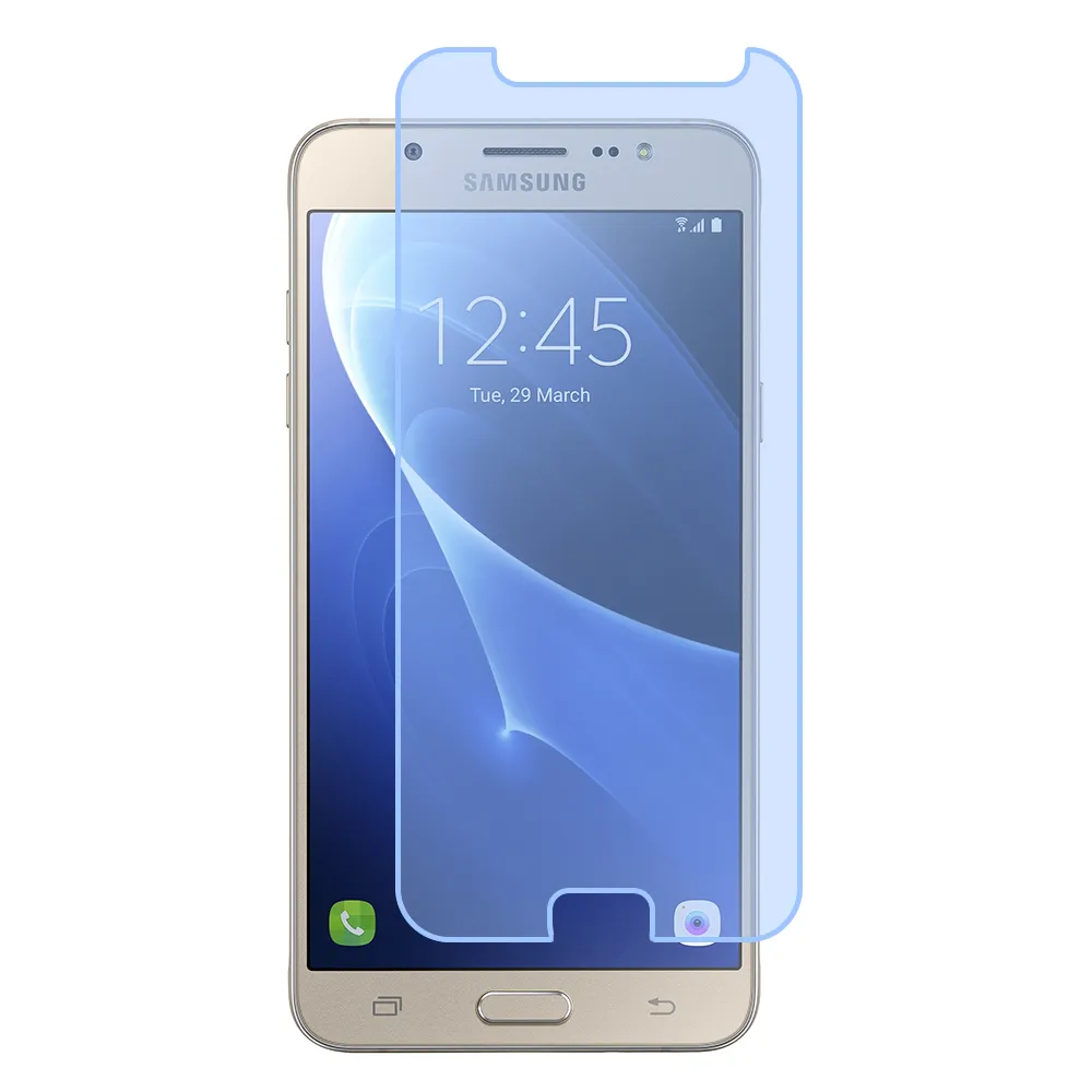 Protector de pantalla compatible con Samsung Galaxy J7 2016 Cristal Templado 2.5D 9H (Case Friendly) | Miravia