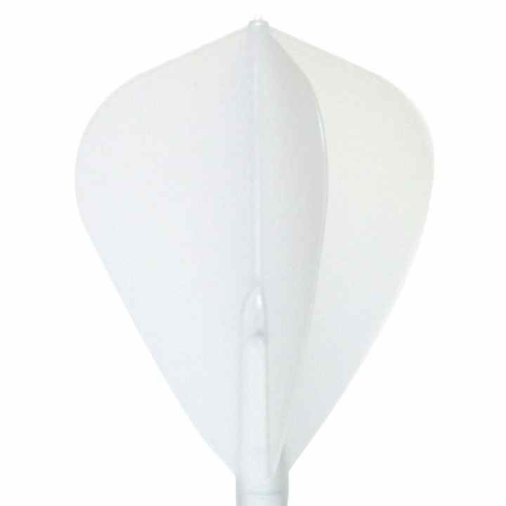 Plumas Para Dardos COSMO - Pack De 6 Unidades (Flight Standard, Color Blanco)